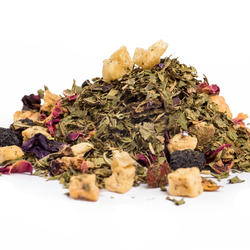 Mischung mit Goji, Apfelbeeren und Ingwer - Früchtetee