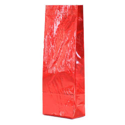 Rote Tee- und Kaffeetüte mit Verschluss-Clip, zum Verkauf geeignet, 250g - 1 Stk.