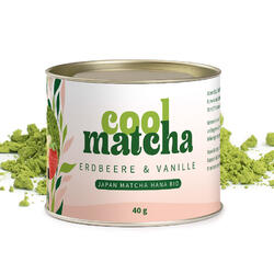 Cool Matcha Erdbeere – Vanille – Geschenkdose 40 g