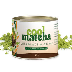 Cool Matcha Schokolade & Orange – Geschenkdose 40 g