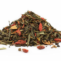 Frische Goji-Beeren - Grüner Tee