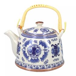 Teekanne mit Sieb - oriental Motiv II